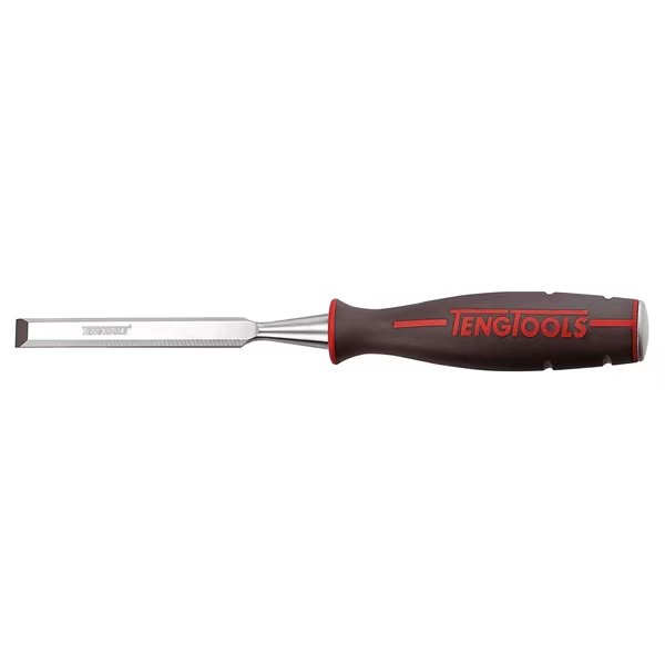 8mm Full Size Professional Soft Grip Woodworking / Carving Chisel, Teng Tools, Mfr#: WCC08